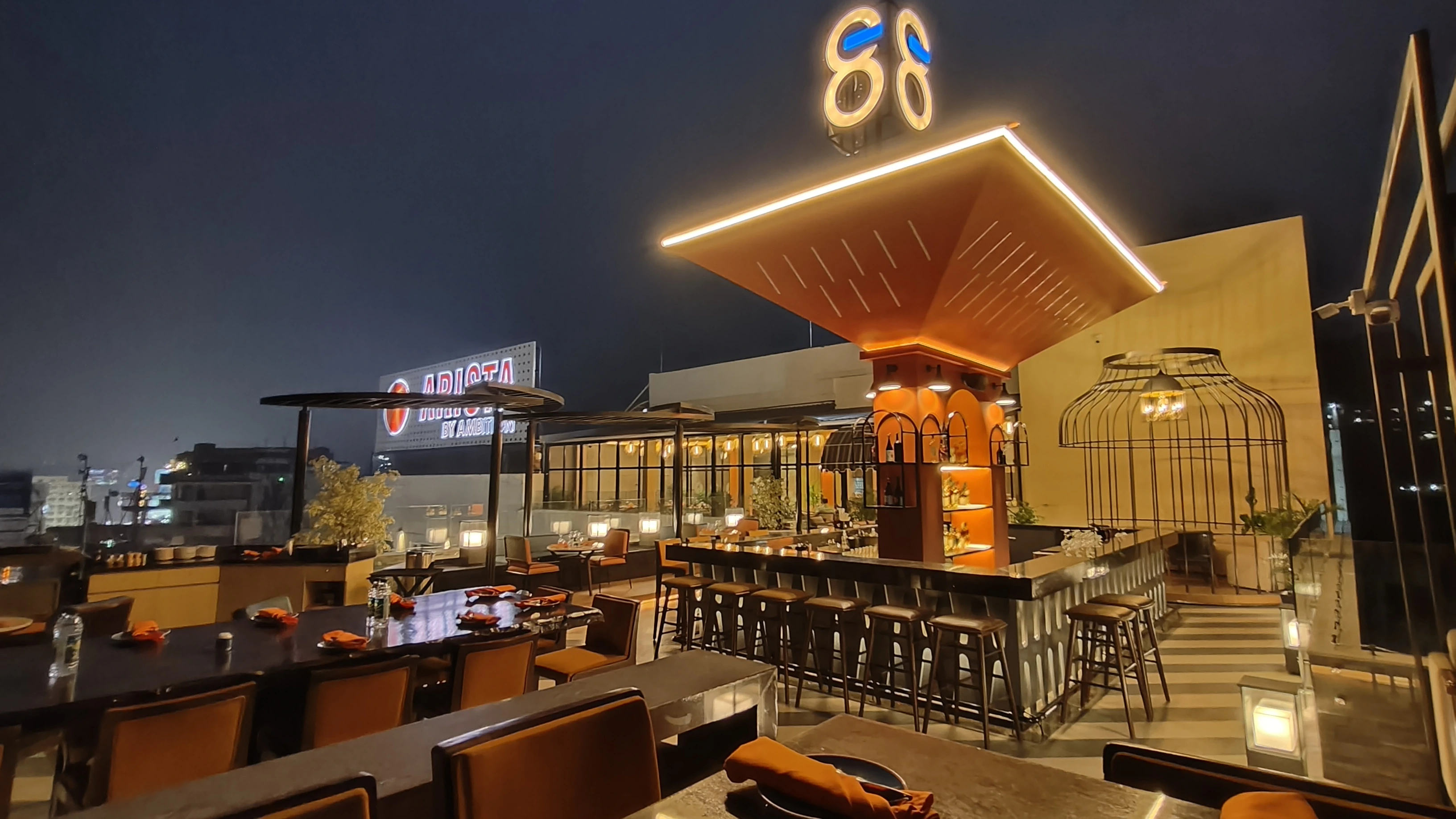 About 8 Rooftop Grill